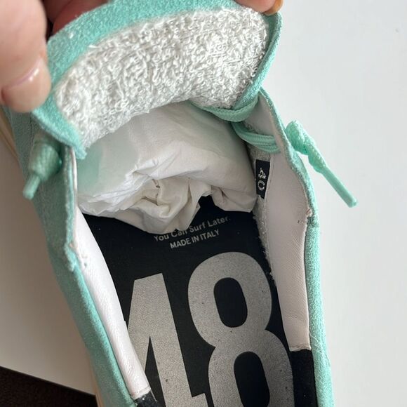 P448 blue/ green men or teens sneakers - Picture 13 of 14